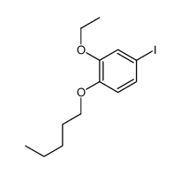 2-ethoxy-4-iodo-1-pentoxybenzene结构式