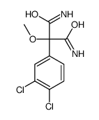 2-(3,4-dichlorophenyl)-2-methoxypropanediamide结构式