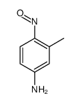 Benzenamine, 3-methyl-4-nitroso结构式