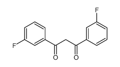 1,3-bis(3-fluorophenyl)propane-1,3-dione Structure