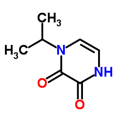 1-Isopropyl-1,4-dihydro-2,3-pyrazinedione Structure