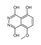 5-hydroxy-8-methoxy-2,3-dihydrophthalazine-1,4-dione结构式