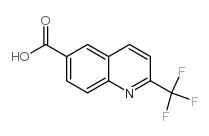 2-(Trifluoromethyl)quinoline-6-carboxylic acid Structure