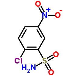 2-氯-5-硝基苯磺酰胺结构式