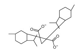 1,2-CYCLOPROPANEDICARBOXYLIC ACID BIS [(1R, 2S, 5R)]-5-METHYL-2-(1-METHYLETHYL) picture