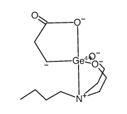 1,6,12-trioxa-9-aza-9-butyl-5-germa-spiro[4,7]dodecane-2-one Structure