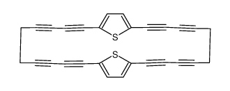 [10.10](2,5)thiophenophan-1,3,7,9,15,17,21,23-octayne结构式