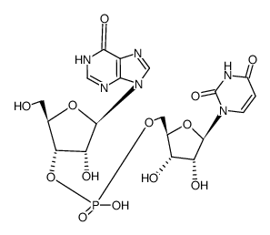 uridylyl-(5'→3')-inosine结构式