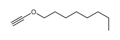 1-ethynoxyoctane Structure