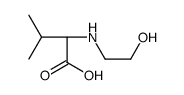 N-2-(Hydroxyethyl)-L-valine结构式