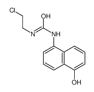1-(2-chloroethyl)-3-(5-hydroxynaphthalen-1-yl)urea Structure