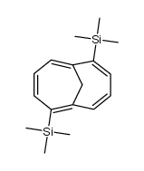 2,7-bis(trimethylsilyl)-1,6-methano[10]annulene结构式