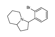 3-(2-bromophenyl)octahydroindolizine Structure