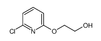2-(6-chloropyridin-2-yl)oxyethanol结构式