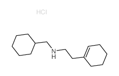 2-(1-Cyclohexen-1-yl)-N-(cyclohexylmethyl)-1-ethanamine hydrochloride结构式