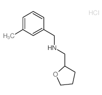 (3-Methylphenyl)-N-(tetrahydro-2-furanylmethyl)-methanamine hydrochloride picture