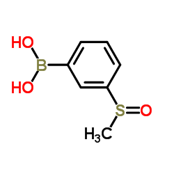 3-甲基亚磺酰基苯基硼酸图片