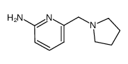 6-(pyrrolidin-1-ylmethyl)pyridin-2-amine Structure