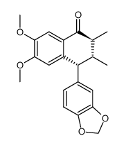 (-)-aristotetralone结构式
