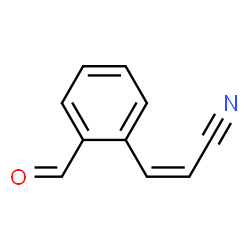 2-Propenenitrile, 3-(2-formylphenyl)-, (Z)- (9CI)结构式