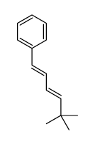 5,5-dimethylhexa-1,3-dienylbenzene结构式