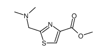 Methyl 2-((dimethylamino)Methyl)thiazole-4-carboxylate Structure