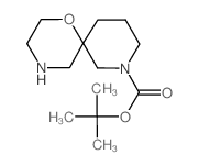 1-恶-4,8-二氮杂螺[5.5]十一烷-8-羧酸叔-丁基酯结构式