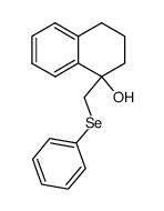 1-(phenylselenomethyl)-1,2,3,4-tetrahydronaphthalen-1-ol Structure