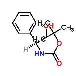 BOC-L-Phenylglycinol structure