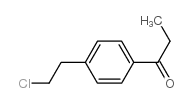 4-(2-Chloroethyl)propiophenone Structure