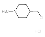 4-(Chloromethyl)-1-methylpiperidine Hydrochloride structure