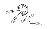 carbon monoxide,cyclopenta-1,3-diene,iron(6+),1-sulfinatoethane结构式