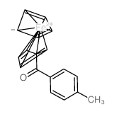 Ferrocene,(4-methylbenzoyl)- (9CI) Structure