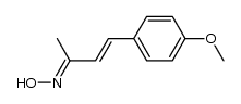 [((E)-4-(4-methoxyphenyl)but-3-en-2-ylidene)amino]hydroxide Structure