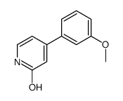 2-羟基-4-(3-甲氧基苯基)吡啶结构式