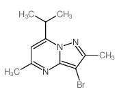3-Bromo-7-isopropyl-2,5-dimethylpyrazolo[1,5-a]pyrimidine picture