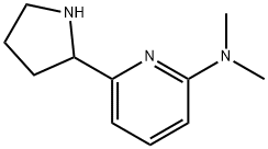 Dimethyl-(6-pyrrolidin-2-yl-pyridin-2-yl)-amine Structure