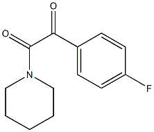 1-(4-fluorophenyl)-2-(piperidin-1-yl)ethane-1,2-dione Structure