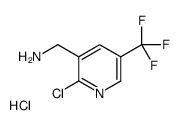 2-Chloro-3-methylamine-5-trifluoromethylpyridine hydrochloride结构式
