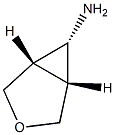 Meso-(1R,5S,6s)-3-oxabicyclo[3.1.0]hexan-6-amine hydrochloride Structure