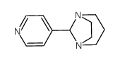 1,5-Diazabicyclo[3.2.1]octane,8-(4-pyridinyl)- structure