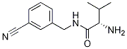 (S)-2-AMino-N-(3-cyano-benzyl)-3-Methyl-butyraMide结构式