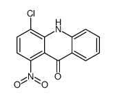 4-chloro-1-nitro-10H-acridin-9-one结构式