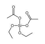 [acetyloxy(diethoxy)silyl] acetate结构式