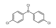 Bis-[4-chlor-phenyl]-borchlorid结构式