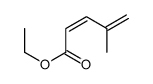 ethyl 4-methylpenta-2,4-dienoate Structure