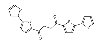 1,4-Bis[5-(2,2'-bithienyl)]-1,4-butanedione Structure