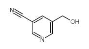 5-(羟甲基)烟腈结构式