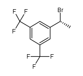 (R)-1-(1-bromoethyl)-3,5-bis(trifluoromethyl)benzene结构式