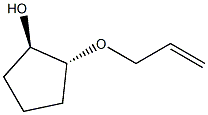 (1R,2R)-2-(allyloxy)cyclopentan-1-ol Structure